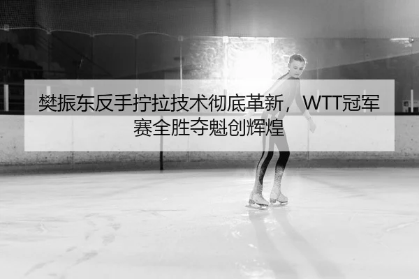 樊振东反手拧拉技术彻底革新，WTT冠军赛全胜夺魁创辉煌